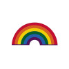 Adhésif fenêtre Petit Arc-en-ciel -- 7x13,5cm