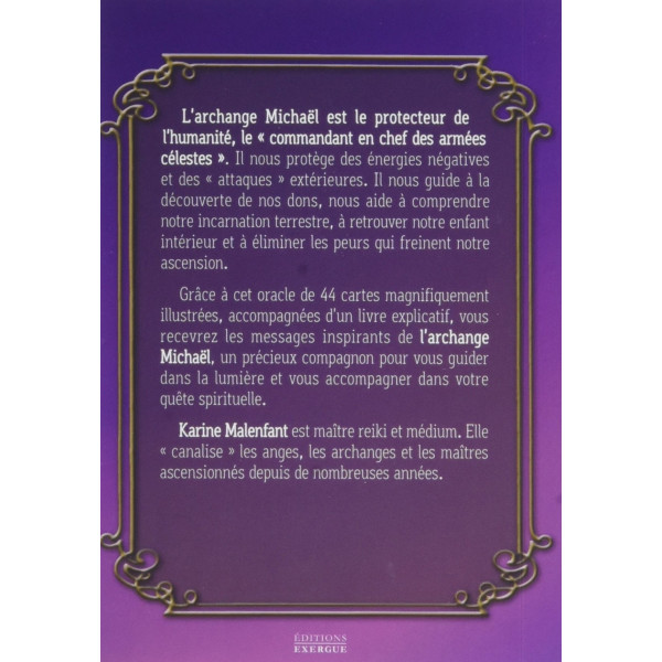 Archange Michael : enseignements & protection : Cartes Oracle