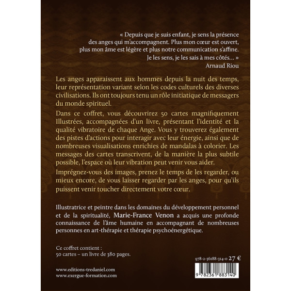 L'oracle Vibratoire des Anges - Coffret de 50 cartes + livre