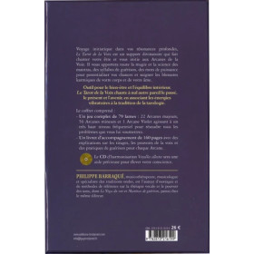 Le tarot de la voix : Pouvoirs du chant guérisseur. Contient 1 livre, 79 cartes (1CD audio)