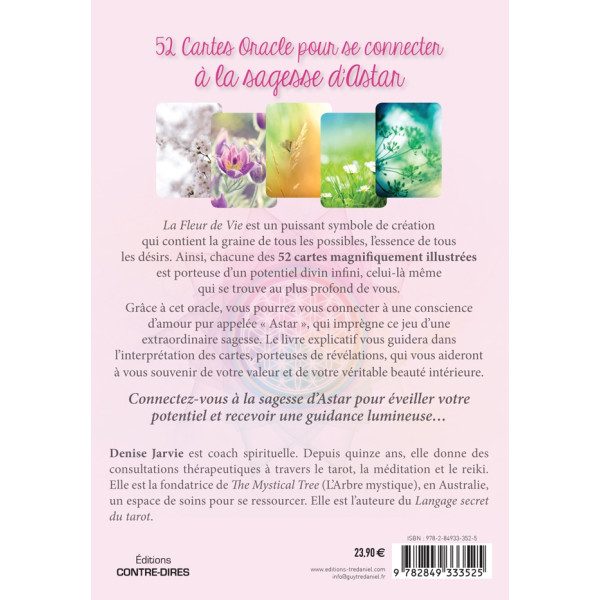 La fleur de vie : 52 cartes oracle pour se connecter à la sagesse dAstar