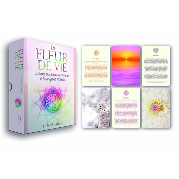 La fleur de vie : 52 cartes oracle pour se connecter à la sagesse dAstar