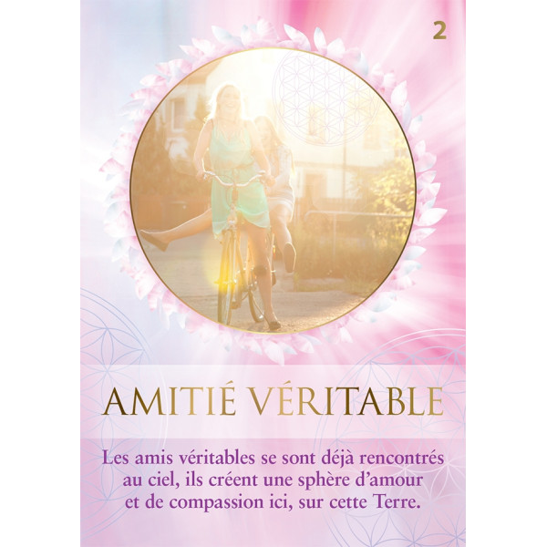 La fleur de vie pour sépanouir jour après jour : Avec 50 cartes Oracle