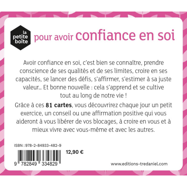Petite boite pour avoir confiance en soi