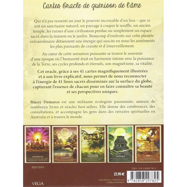 Le pouvoir de la terre cartes oracle de guerison de l'ame