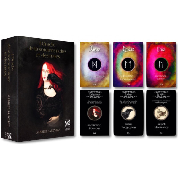 Oracle de la sorcière noire et des runes