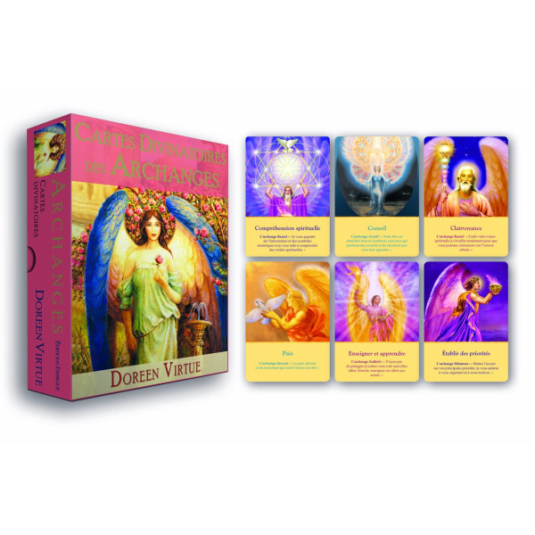 COFFRET CARTES DIVINATOIRES DES ARCHANGES
