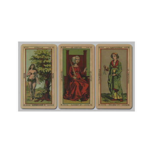 TAROT ETTEILLA  LIVRE DE THOT
