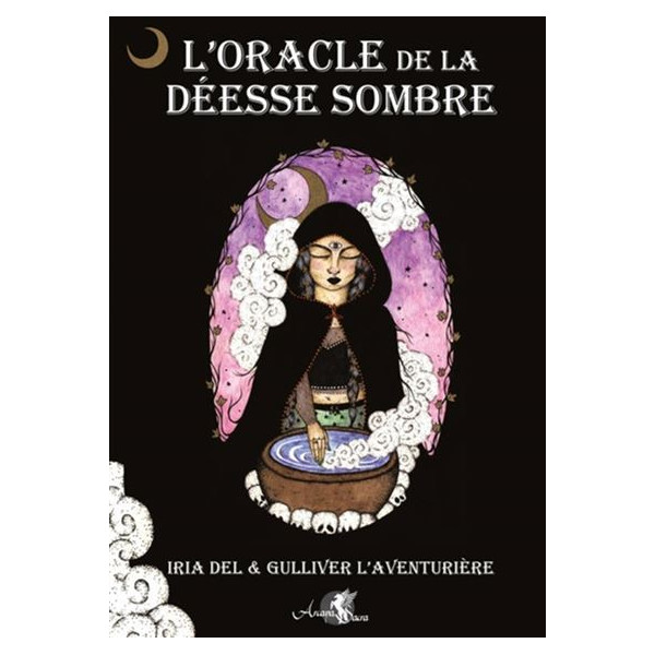 L´oracle de la deesse sombre - coffret comprenant un oracle de 44 cartes, un livre explicatif en cou