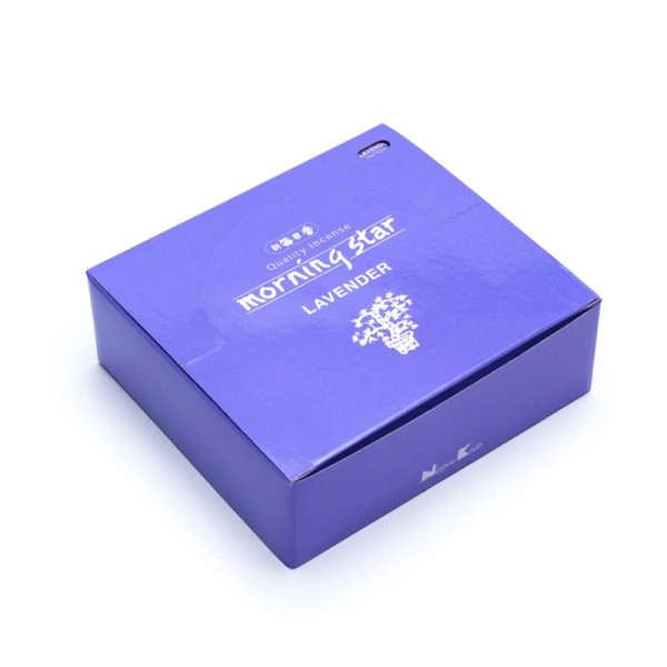 Emballé par 12, Encens Morning star - Lavande -- 20 g