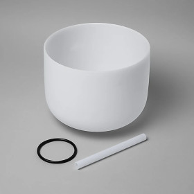 Bol chantant de cristal note LA 432 Hz -- 30 cm