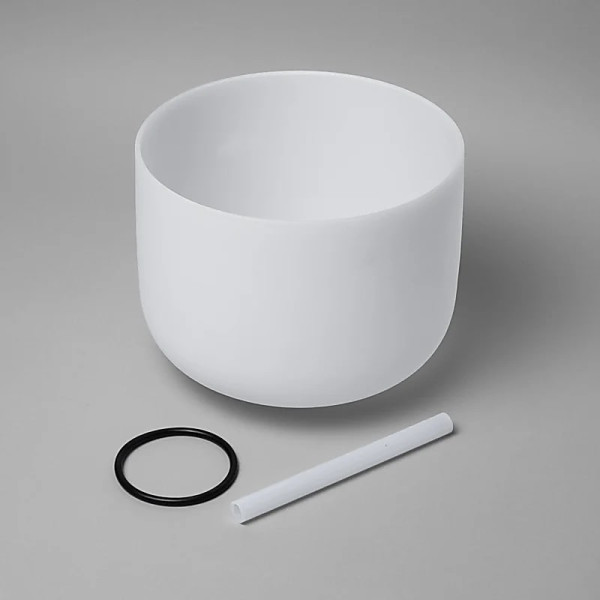 Bol chantant de cristal note LA 432 Hz -- 30 cm