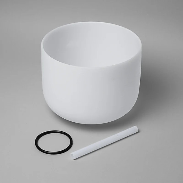 Bol chantant de cristal note FA 432 Hz -- 25 cm