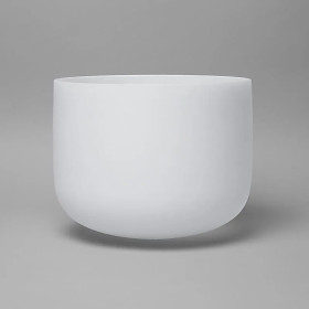 Bol chantant de cristal note SOL + Housse 432 Hz -- 25 cm