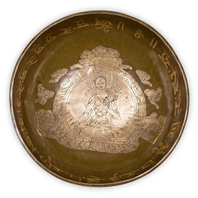 Bol Tibétain Bouddha Tara -- 2200-2400 g； 27 cm