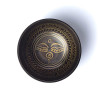 Bol chant.Tibet mantra gravé -- 1250-1400 g； 16x10 cm