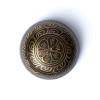Bol chant.Tibet mantra gravé -- 1250-1400 g； 16x10 cm