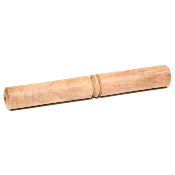 Bâton bois pour bol chantant -- 70 g； 19x2.5 cm