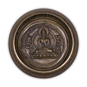 Bol Chantant Tibétain Bouddha -- 550 g； 11 cm