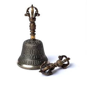Dorje et Cloche grand modèle -- 9x17 cm