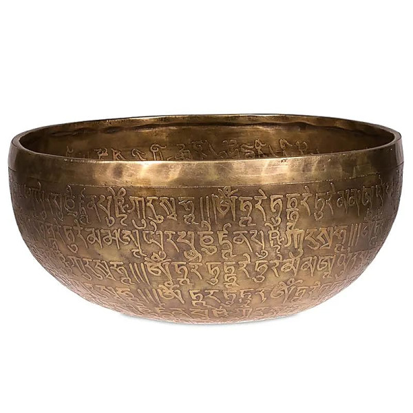 Bol Tibétain Bouddha Tara -- 2150-2350 g； 28 cm