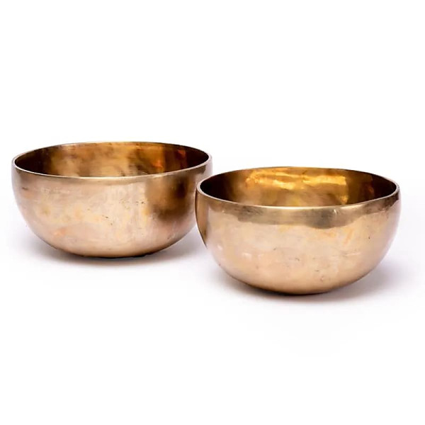 Bol Chantant Tibet Fleur de Vie guérison -- 1200-1400 g； 22