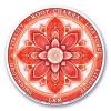 Adhésif fenêtre 1er chakra (Muladhara) -- 10.5 cm
