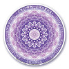 Adhésif fenêtre 7ème chakra (Sahasrara) -- 10.5 cm