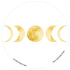 Adhésif verre/fenêtre Phases de Lune -- 11.7cm