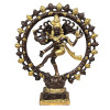 Shiva Nataraj laiton bicolore plus grand -- 2340 g； 27 cm