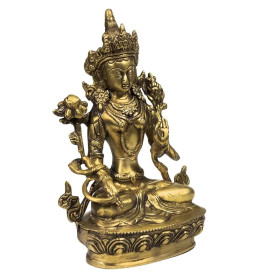 Tara Blanche laiton -- 1734 g； 20 cm