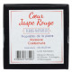 Coeur Jaspe Rouge - 4,5 cm