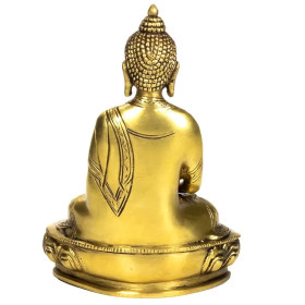 Bouddha Amithaba statue monochrome -- 1620 g； 20 cm
