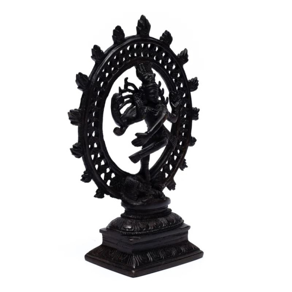 Shiva Nataraj laiton monochrome -- 1020 g； 20 cm