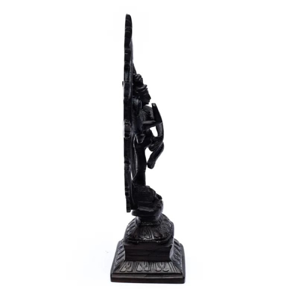 Shiva Nataraj laiton monochrome -- 1020 g； 20 cm