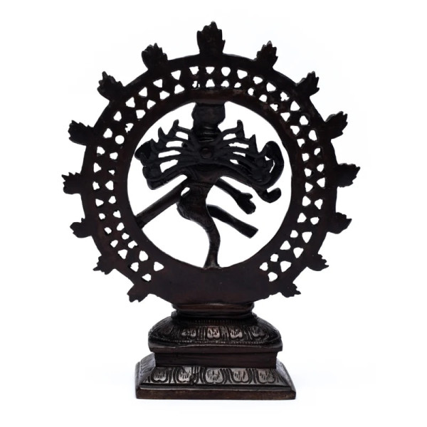Shiva Nataraj laiton monochrome -- 1020 g； 20 cm