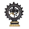 Shiva Nataraj laiton bicolore -- 1020 g； 20 cm