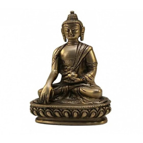 Bouddha Akshobya statue -- 800 g； 14 cm