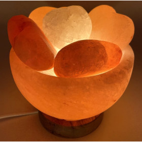 Lampe de Sel Himalaya Bol & Coeurs 3.5KG