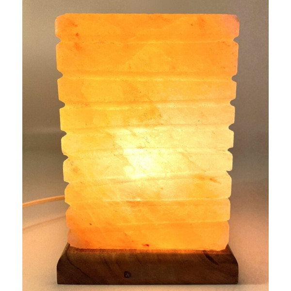 Lampe de Sel Himalaya Rectangle strié 5KG