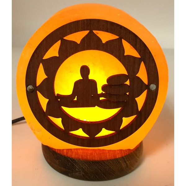 Lampe de Sel USB Esoterix Yoga 1KG