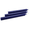 Bougie Teintée Masse 22cm - Bleu Marin