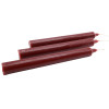 Bougie Teintée Masse 22cm - Bordeaux