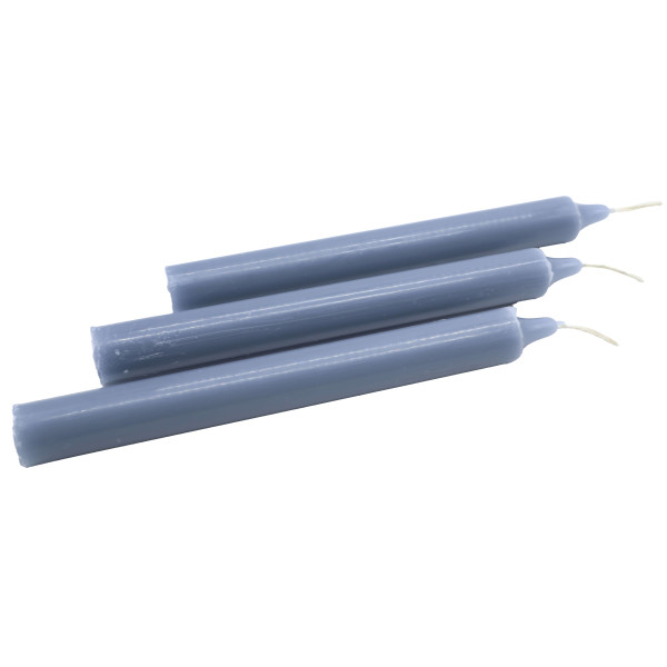 Bougie Teintée Masse 22cm - Gris