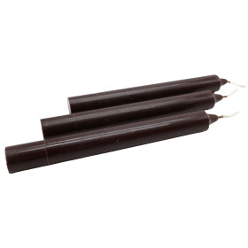Bougie Teintée Masse 22cm - Marron