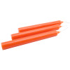 Bougie Teintée Masse 22cm - Orange
