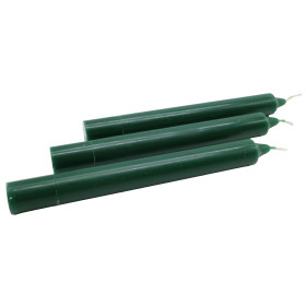 Bougie Teintée Masse 22cm - Vert Sapin