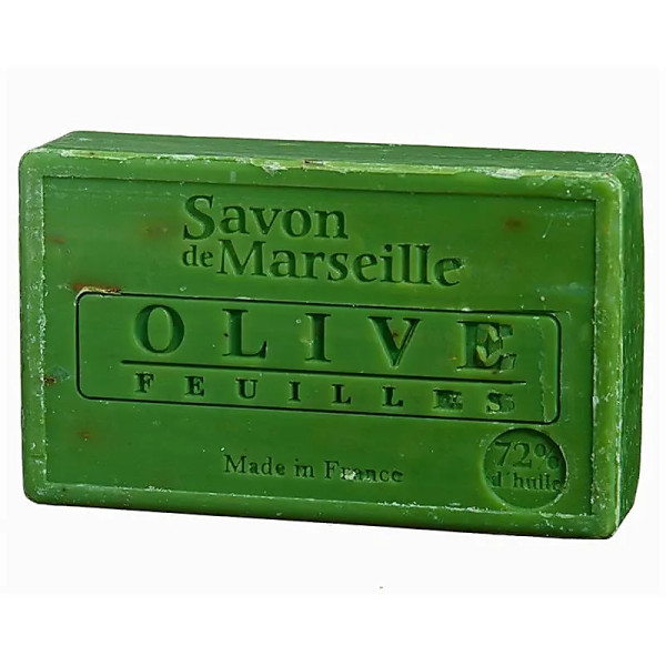 Savon de Marseille naturel Feuilles d'olivier -- 100 g