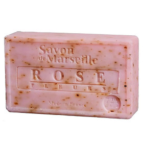 Savon de Marseille naturel Pétales de Roses -- 100 g