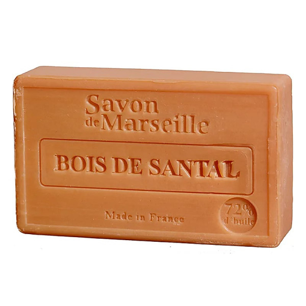 Savon de Marseille naturel Bois de Santal -- 100 g